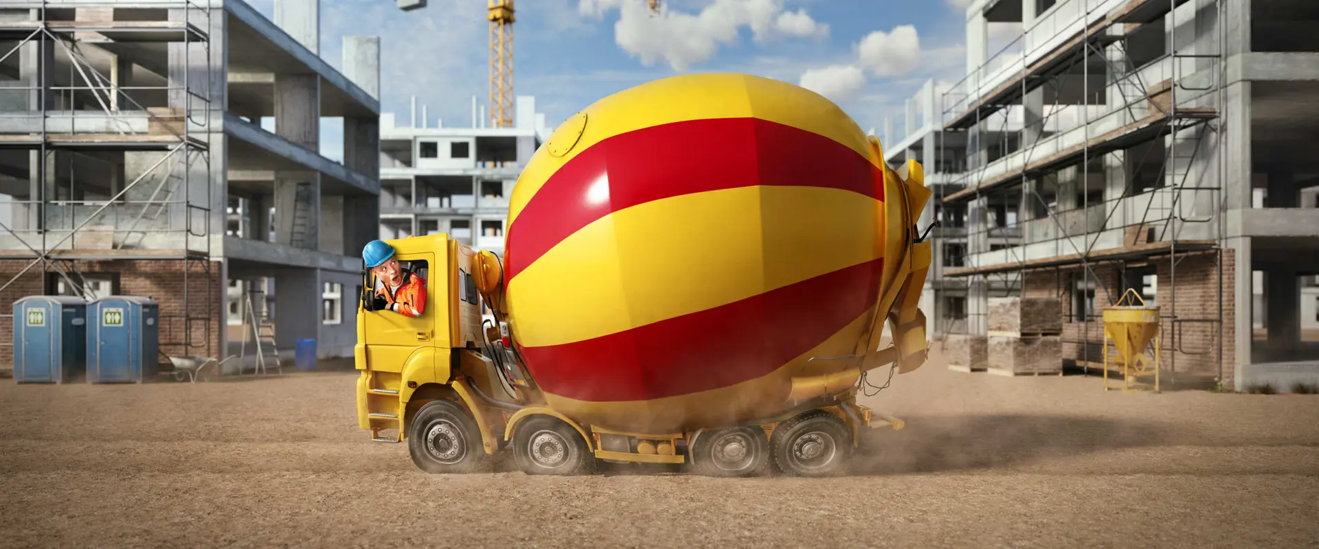 Samen tegen materiaalobesitas cementwagen